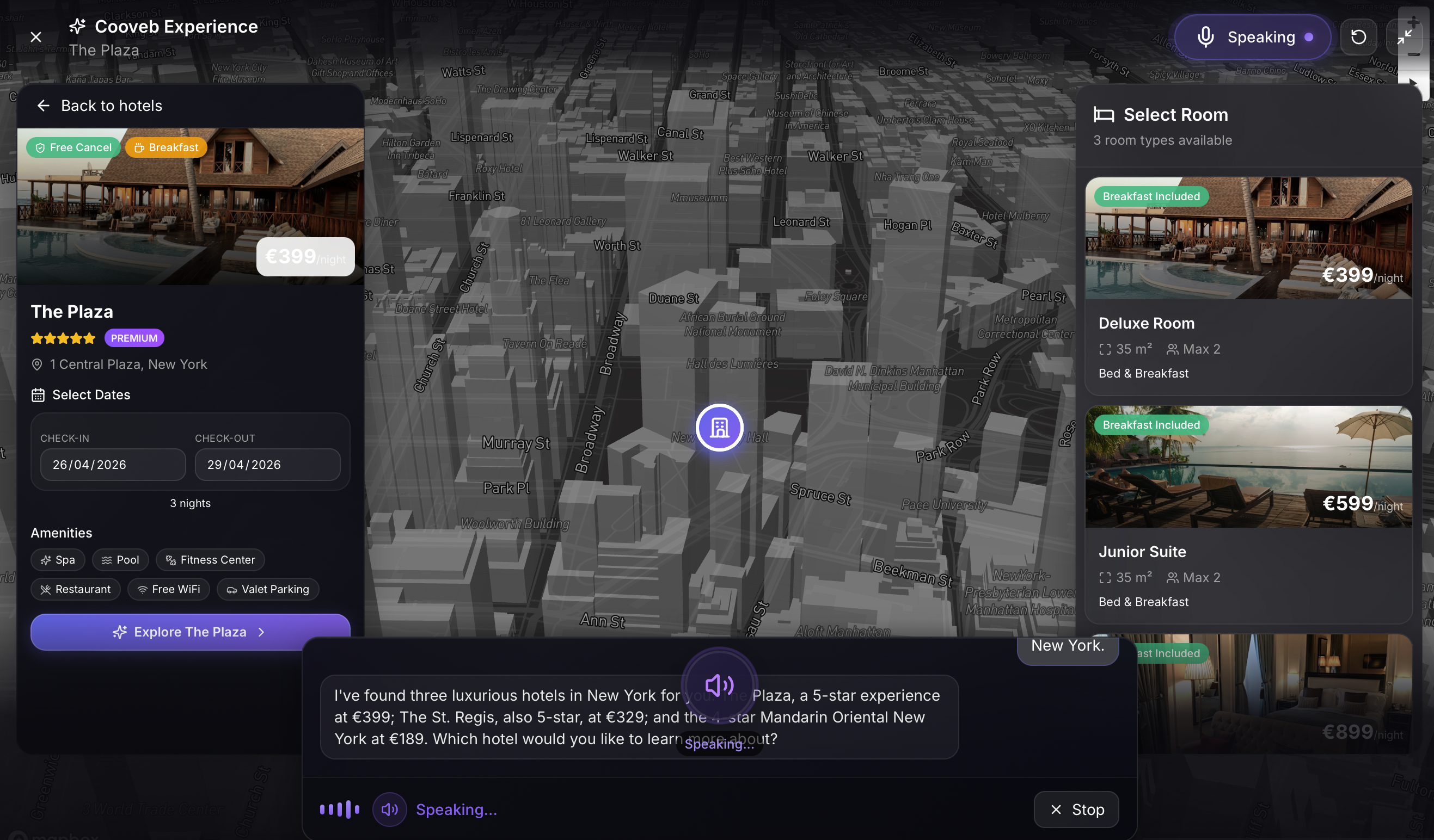 Voice-powered AI